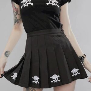 Dolls Kill x The Craft pleated skirt